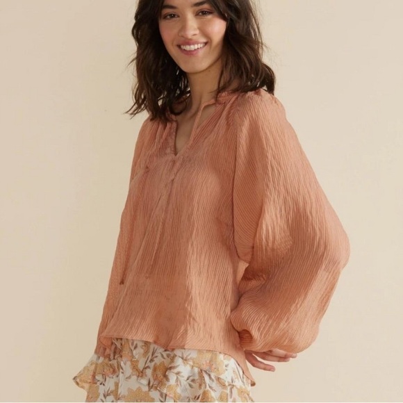 Minkpink,by UO, Women's Nerang Semi-Sheer Blouse - Gorgeous, EUC, Size Small - Picture 5 of 9